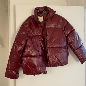 Red Puffer Jacket